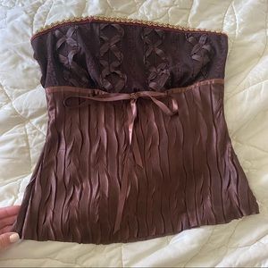 fairy brown tube top